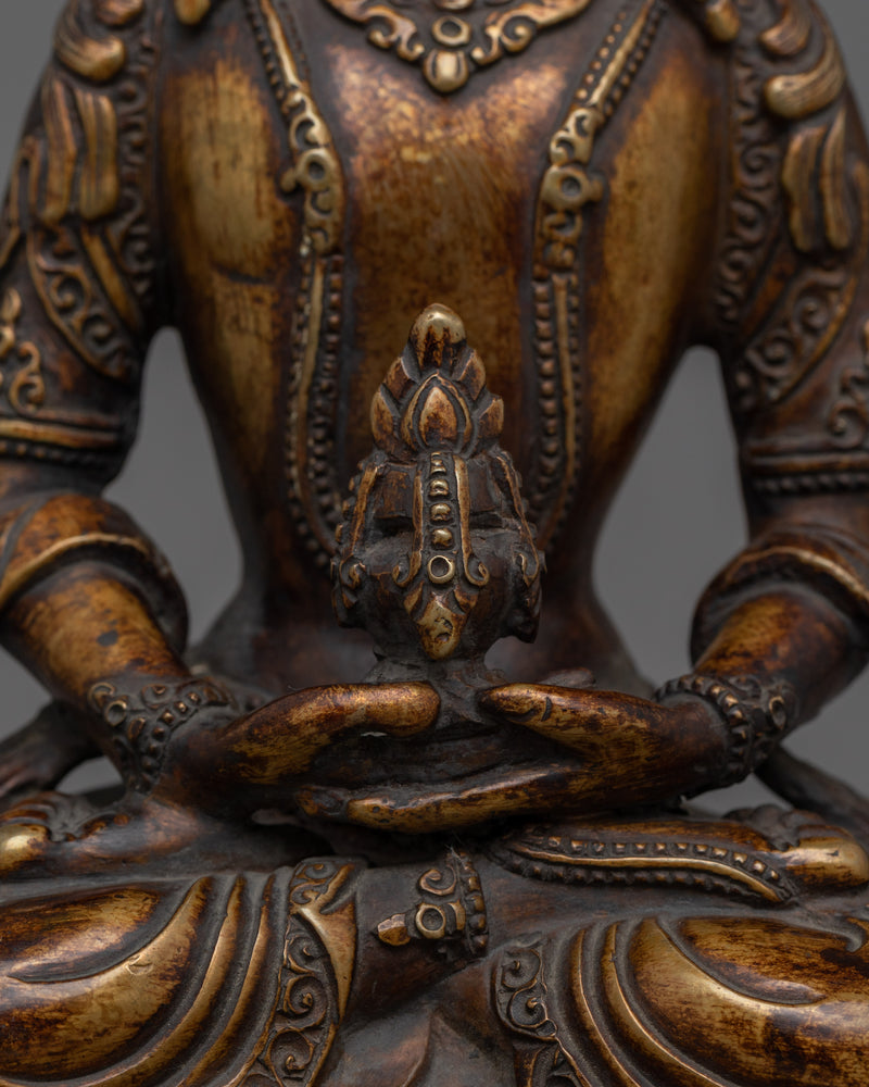 Historical Longevity Deity Amitayus | Made in Nepal