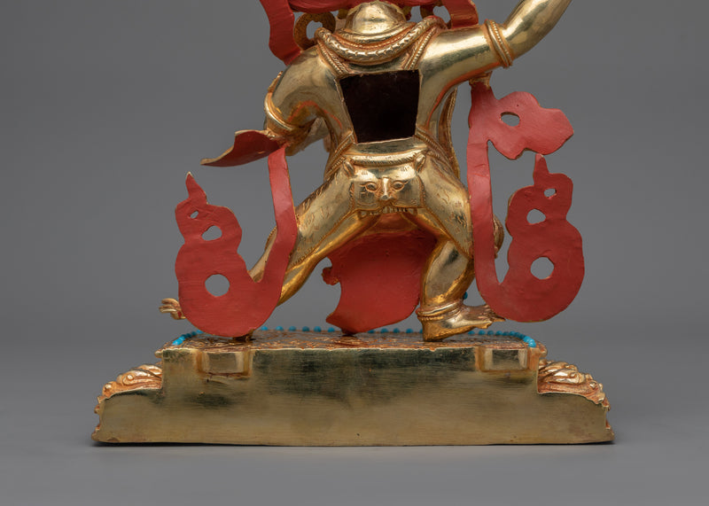 Thunderbolt Holder Vajrapani Statue for Meditation and Spiritual Practice