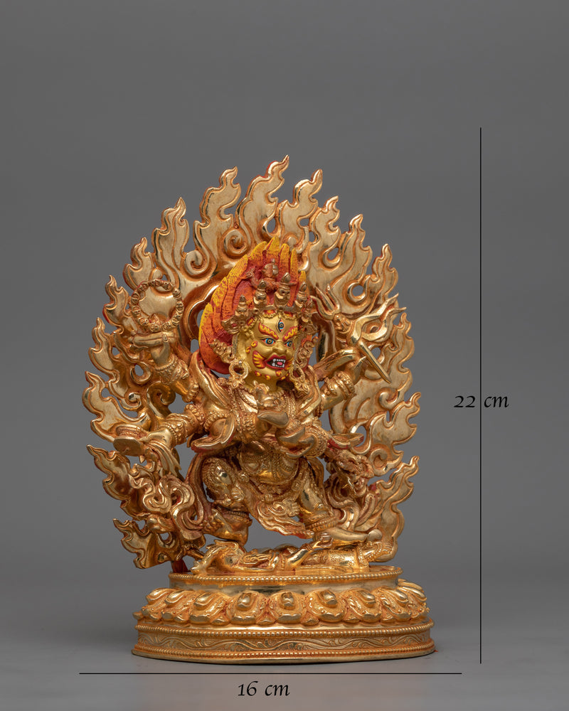  Dharma Protector Deity  Six Armed Mahakala 