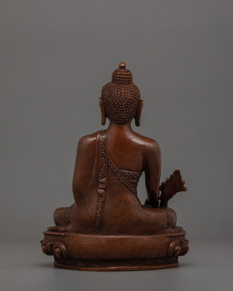 Healing Buddha "Medicine Buddha" Statue | Oxidized Body Buddha