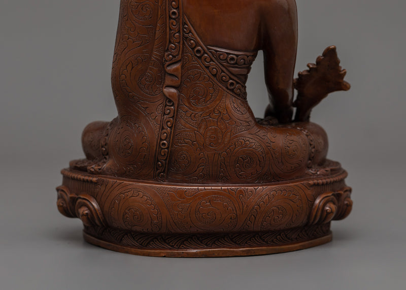 Healing Buddha "Medicine Buddha" Statue | Oxidized Body Buddha