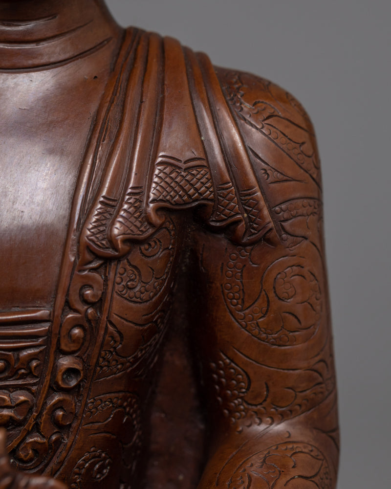 Healing Buddha "Medicine Buddha" Statue | Oxidized Body Buddha