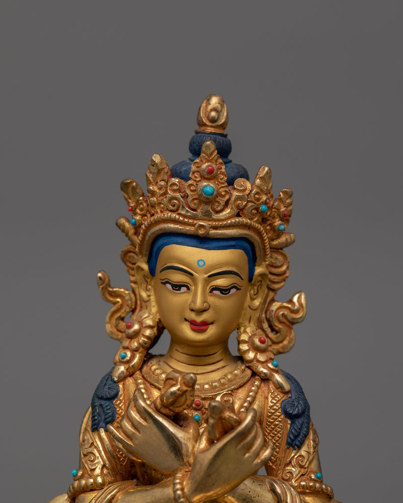 Handcrafted Pure Buddha Vajradhara Statue | Spiritual Enlightenment Art