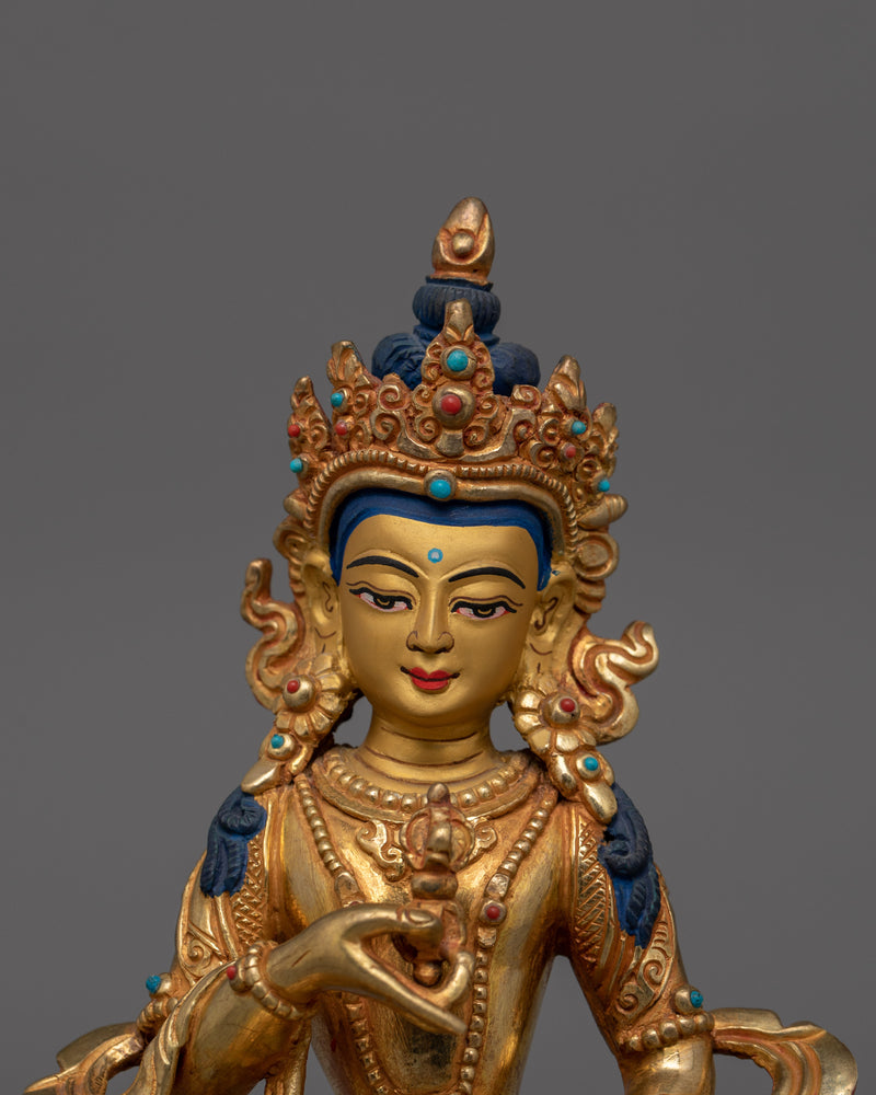 Handmade Small Vajrasattva Statue | Also Known As Purification Deity