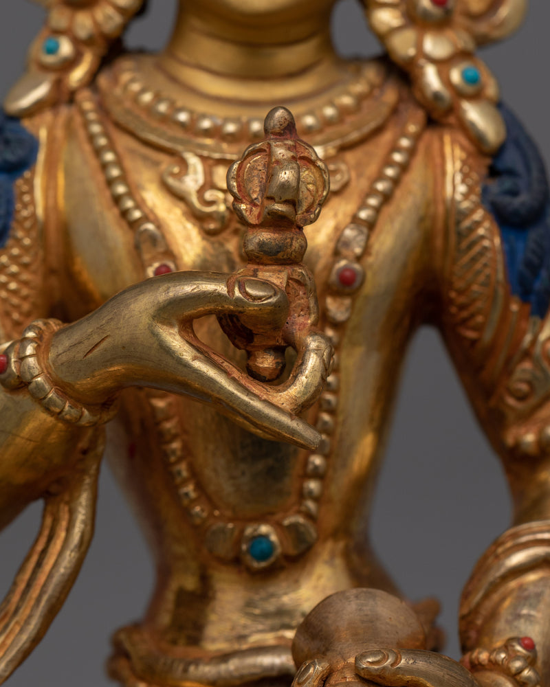 Handmade Small Vajrasattva Statue | Also Known As Purification Deity