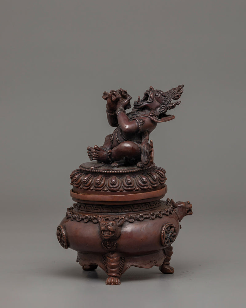 6.3 Inch Vajradhaka Statue | Wisdom and Power Deity