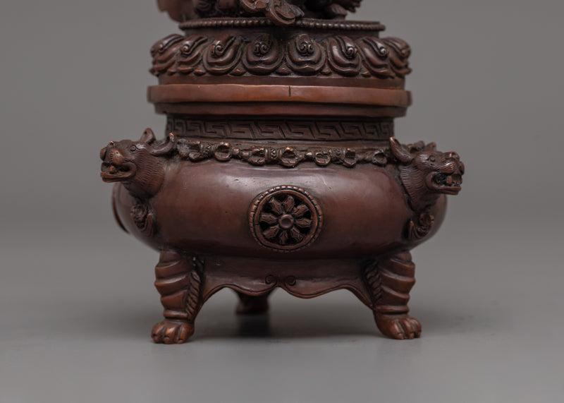 6.3 Inch Vajradhaka Statue | Wisdom and Power Deity