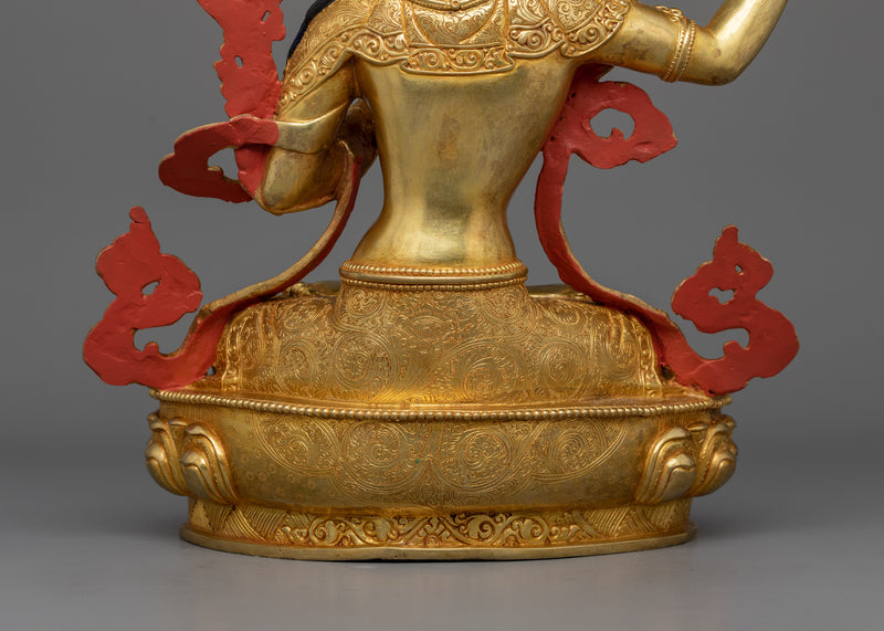 Male God Manjushri Statue | Embodiment of Transcendent Wisdom