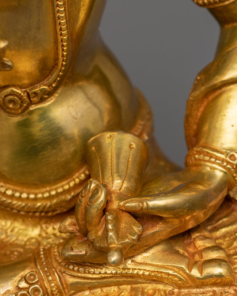 Vajrasattva with Vajra and Bell Statue | Bodhisattva of Purification