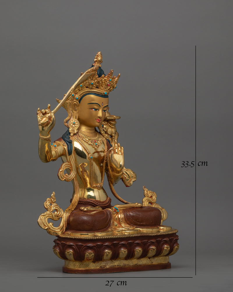 Historical  Wisdom Deity Manjushri 