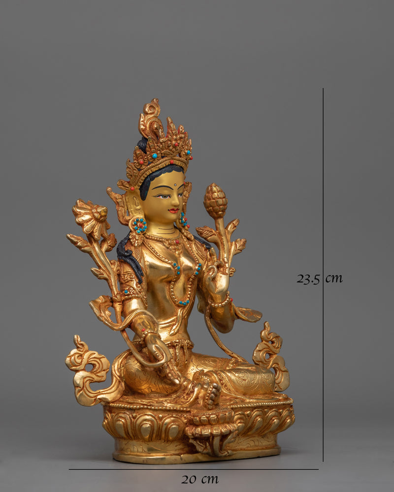 historical-buddhist-deity-green-tara-sculpture