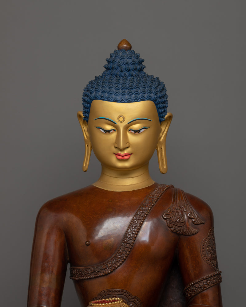 27.6 Inches Big Shakyamuni Buddha Statue | The Supreme Teacher of Enlightenment