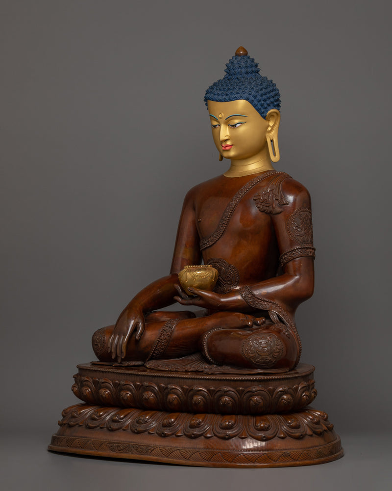 27.6 Inches Big Shakyamuni Buddha Statue | The Supreme Teacher of Enlightenment