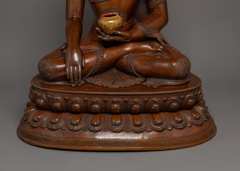 27.6 Inches Big Shakyamuni Buddha Statue | The Supreme Teacher of Enlightenment