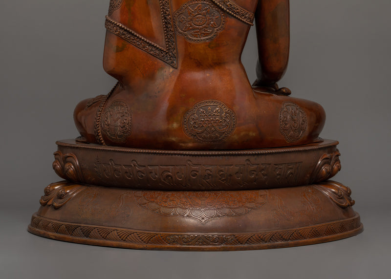 27.6 Inches Big Shakyamuni Buddha Statue | The Supreme Teacher of Enlightenment