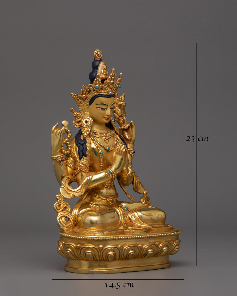 handmade-figurine-of-infinite-compassion-deity-chenrezig