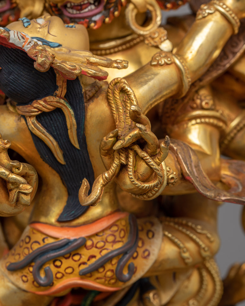 Tibetan Lhago Tokpa Statue | Symbol of Spiritual Power, Wisdom and Protection