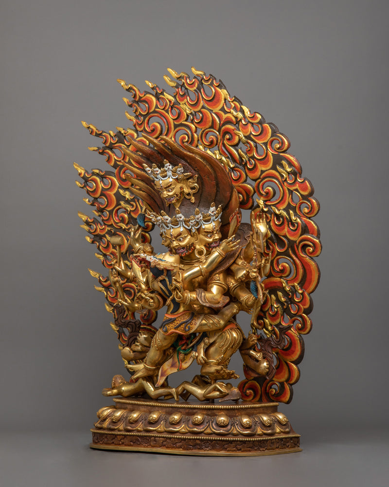 Tibetan Lhago Tokpa Statue | Symbol of Spiritual Power, Wisdom and Protection