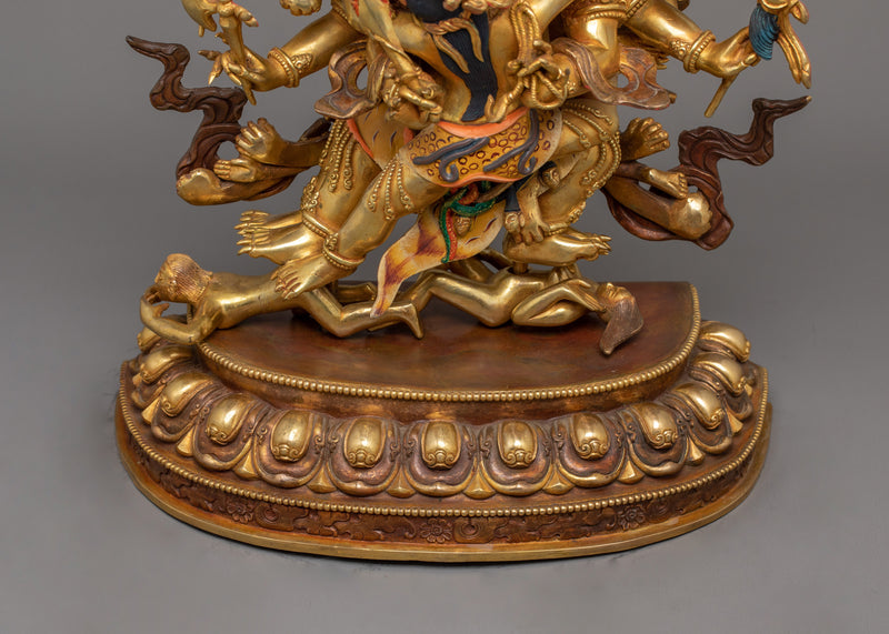 Tibetan Lhago Tokpa Statue | Symbol of Spiritual Power, Wisdom and Protection