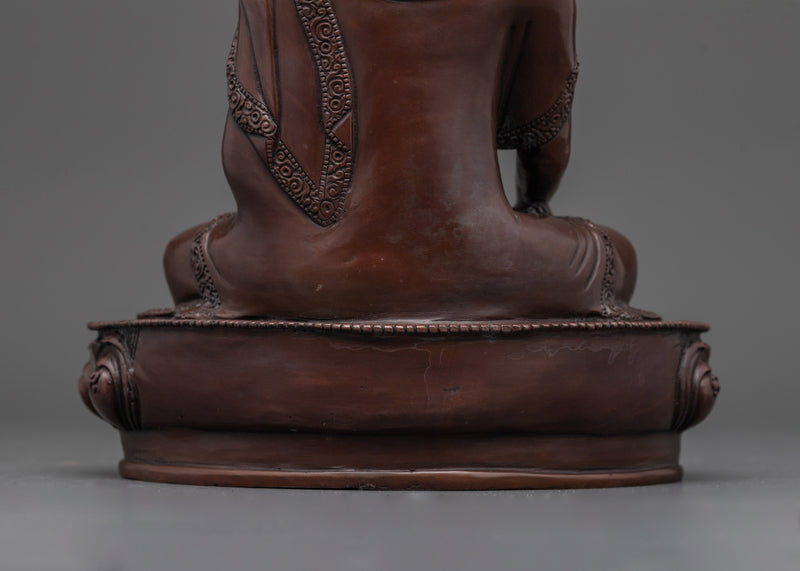 The Enlightened One and Symbol of World Peace | Shakyamuni Buddha Oxidized Statue