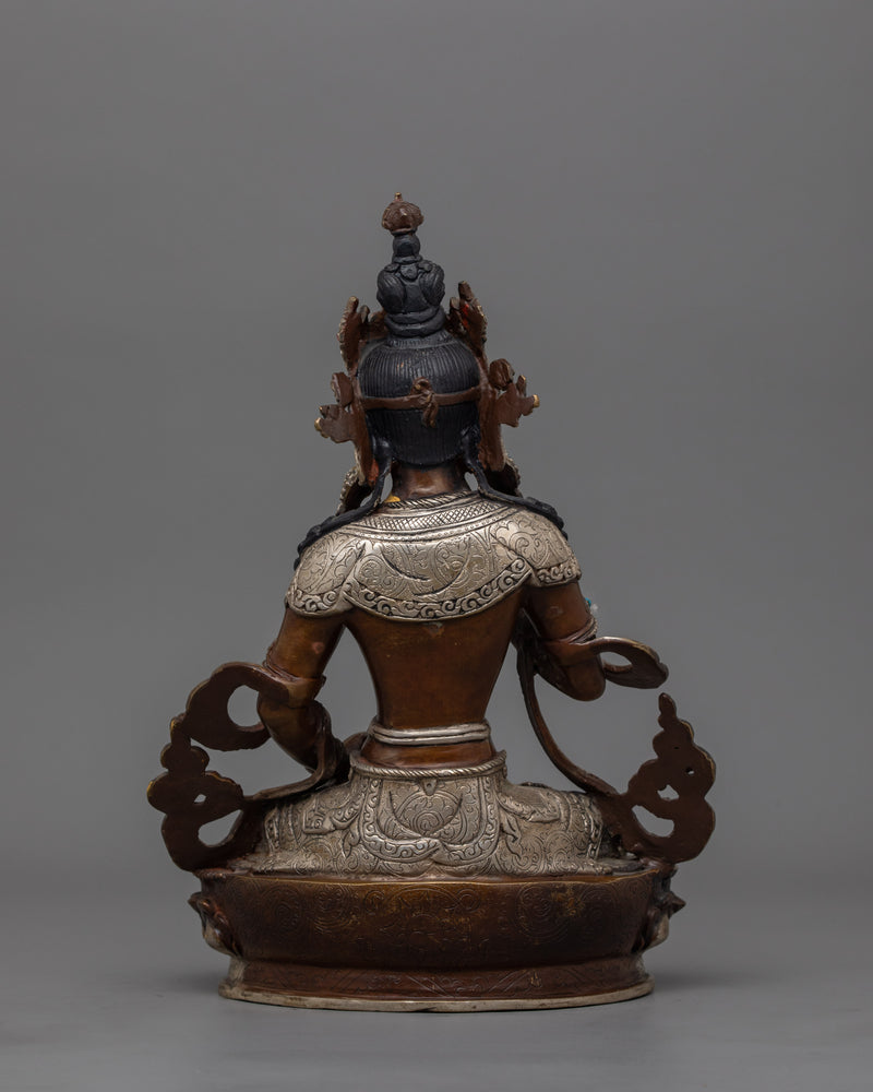 Vajrasattva "Bodhisattva of Purification" Figurine | The Divine Purifier