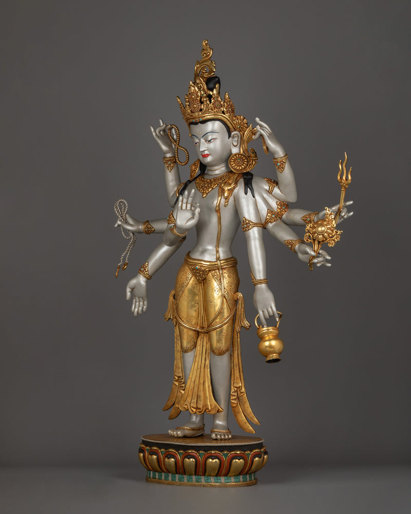 Standing Statue of Lokeshwor  | Traditional Tibetan Art