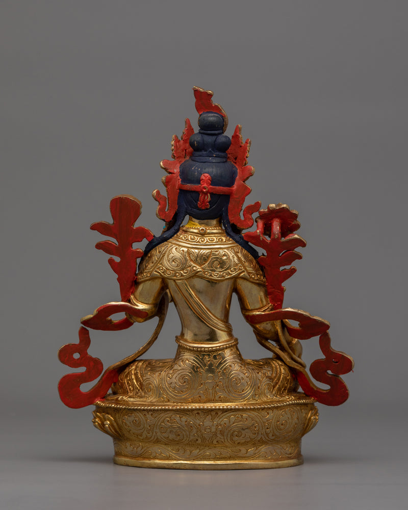 Himalayan Buddhist Goddess Syamatara Statue | Symbol of Compassion and Protection