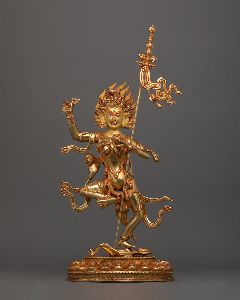 Yogini Dorje Phagmo also known as Vajravarahi Statue | The root of all emanations of Dakinis