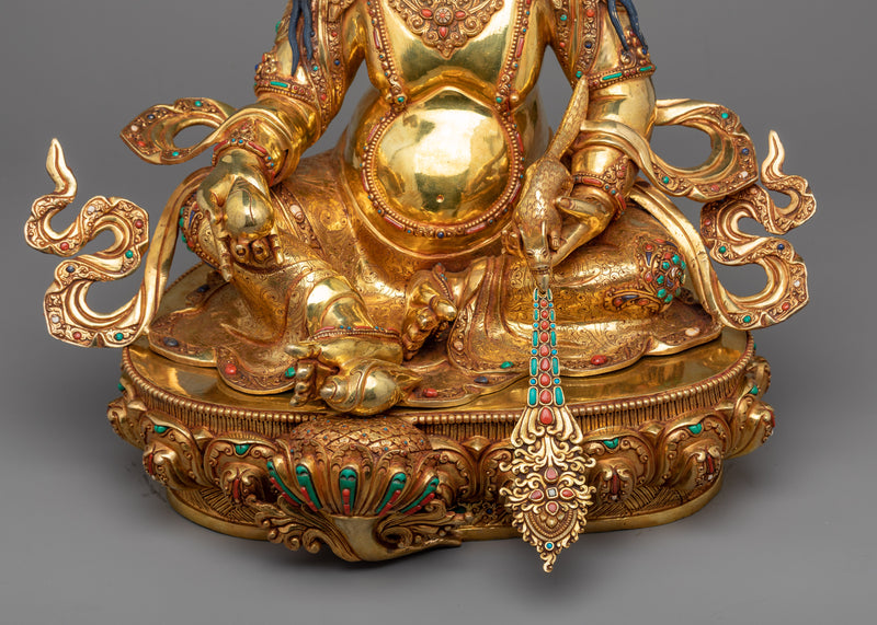 Zhambala Handmade Statue | The Wealth-Granting Deity