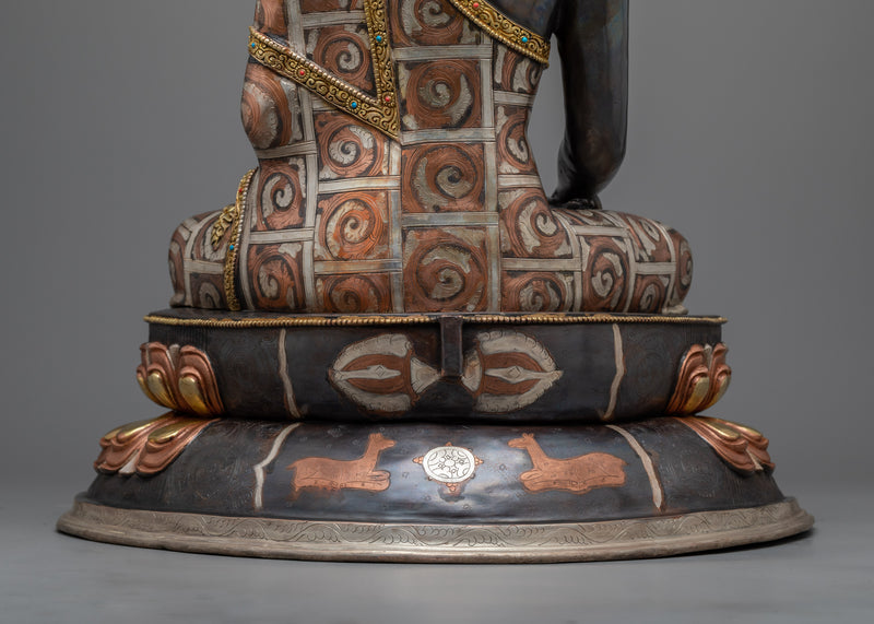 Handcrafted Buddha Gautama Shakyamuni Statue | Spiritual Elegance for Your Buddhist Altar