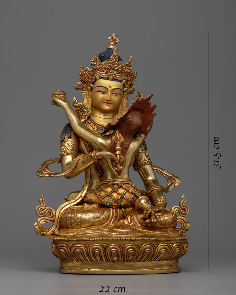 Exquisite Vajrasattva with Consort Statue | Embrace Unity with our Sculpture