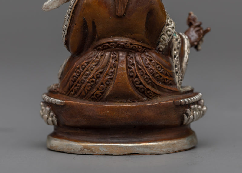 Guru Rinpoche Buddha Mini Statue | Machine Made Buddhist Sculpture