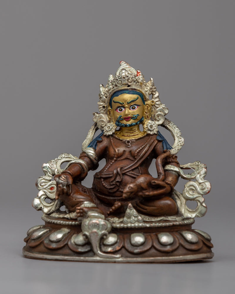 Our Small Dzambhala Copper Statue | Invite Prosperity