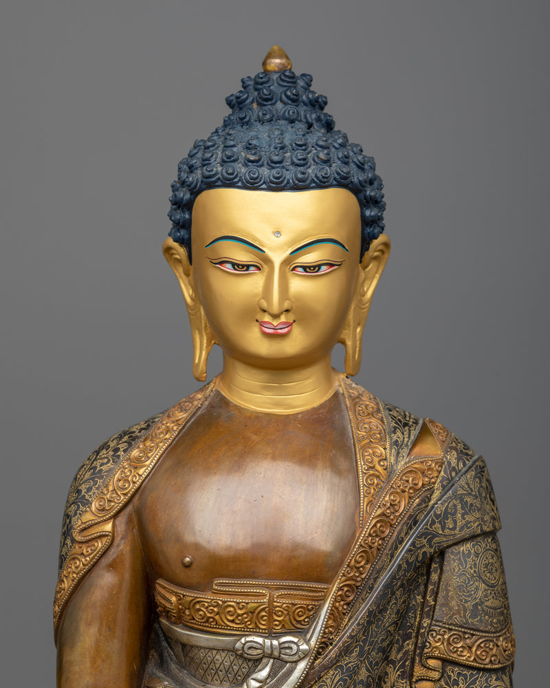 Unleash Tranquility with our Sitting Buddha Statue | The Shakyamuni Buddha Sculpture