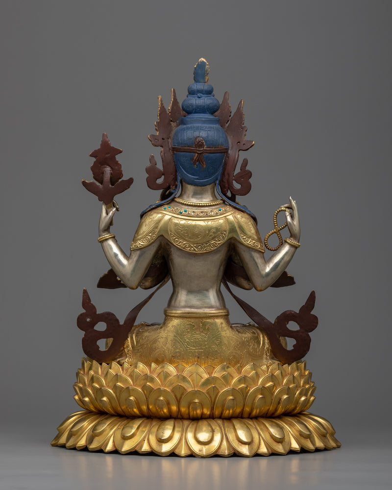 Buddhist Statue with many Arms | Chenrezig the Lord of love and kindness