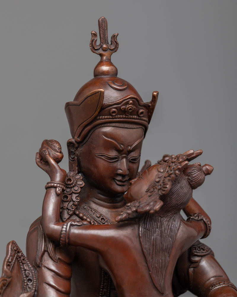 Consort of Guru Rinpoche in Nepalese Arts | A Tranquil Addition to Your Space