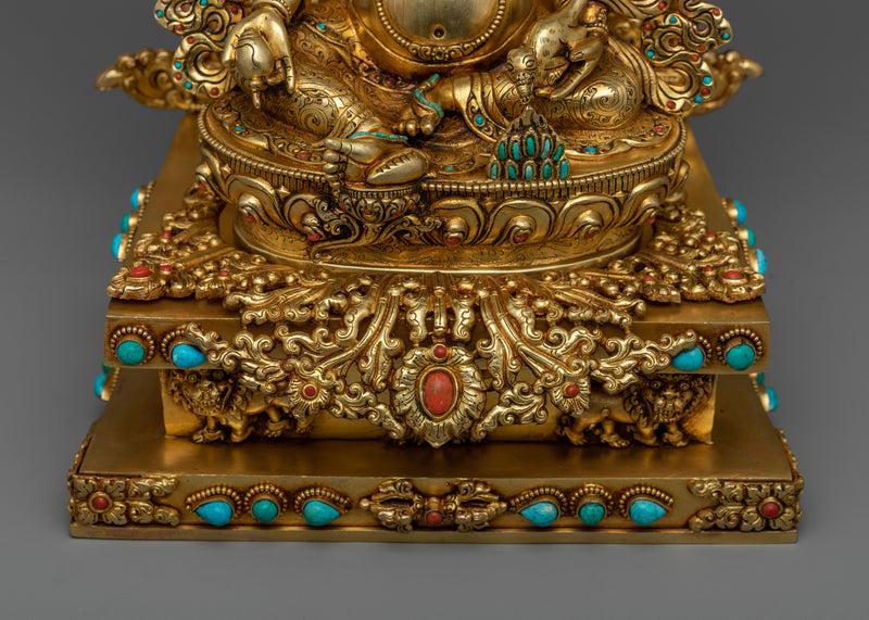 Discover Abundance with Lord Kubera Statue | Tibetan Lord of Wealth Dzambhala