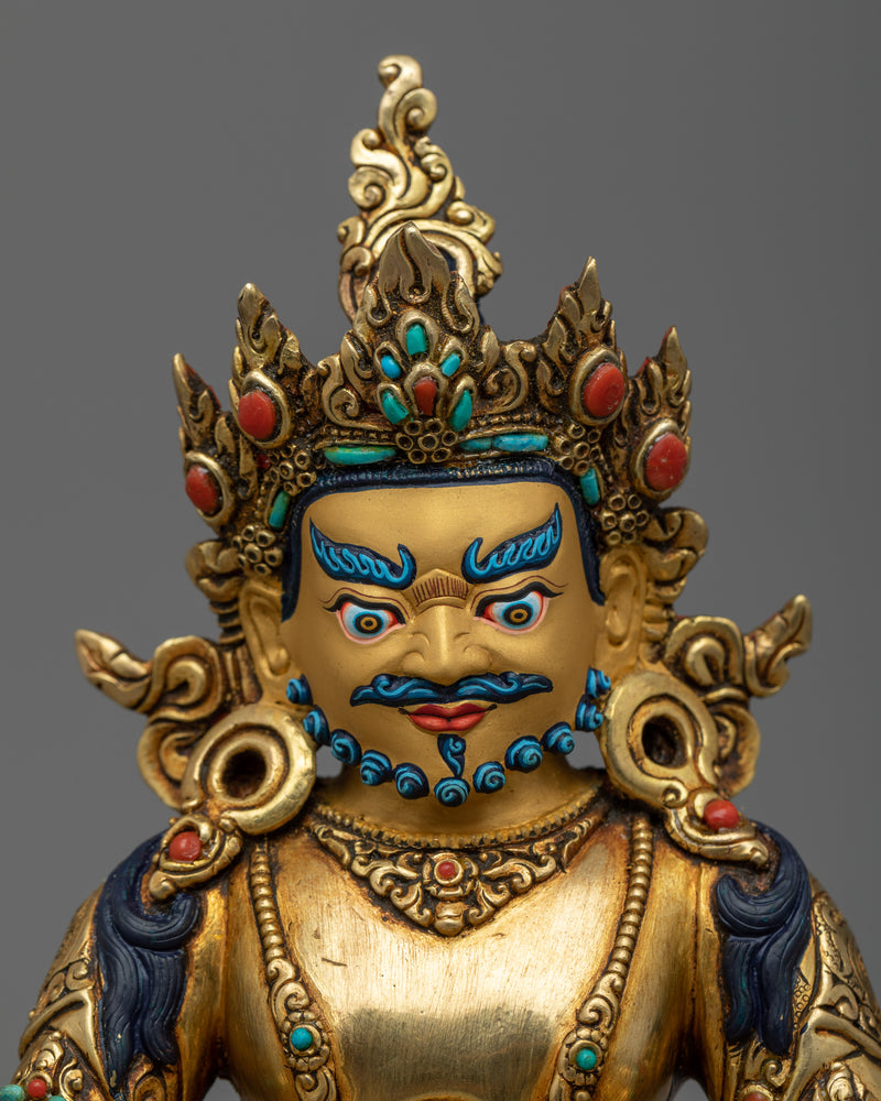 Discover Abundance with Lord Kubera Statue | Tibetan Lord of Wealth Dzambhala