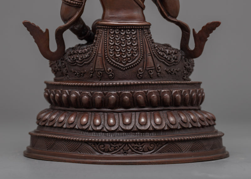 Spiritual Transformation with Vajra Being | our Oxidized Vajrasattva Statue