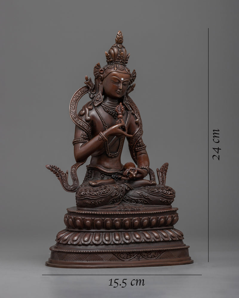 Spiritual Transformation with Vajra Being | our Oxidized Vajrasattva Statue