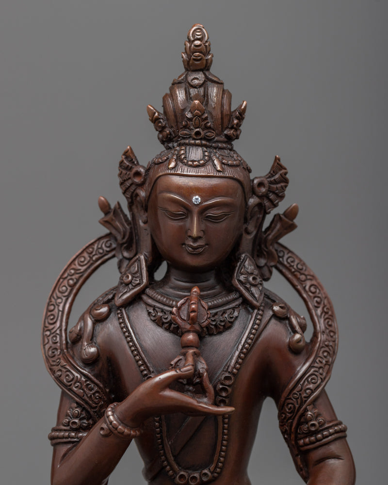 Spiritual Transformation with Vajra Being | our Oxidized Vajrasattva Statue