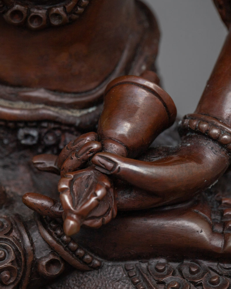 Spiritual Transformation with Vajra Being | our Oxidized Vajrasattva Statue