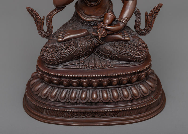 Spiritual Transformation with Vajra Being | our Oxidized Vajrasattva Statue