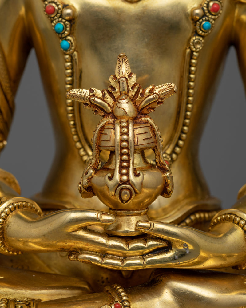 Amitayus Tathāgata Buddha Statue | Immerse in Wisdom and Longevity