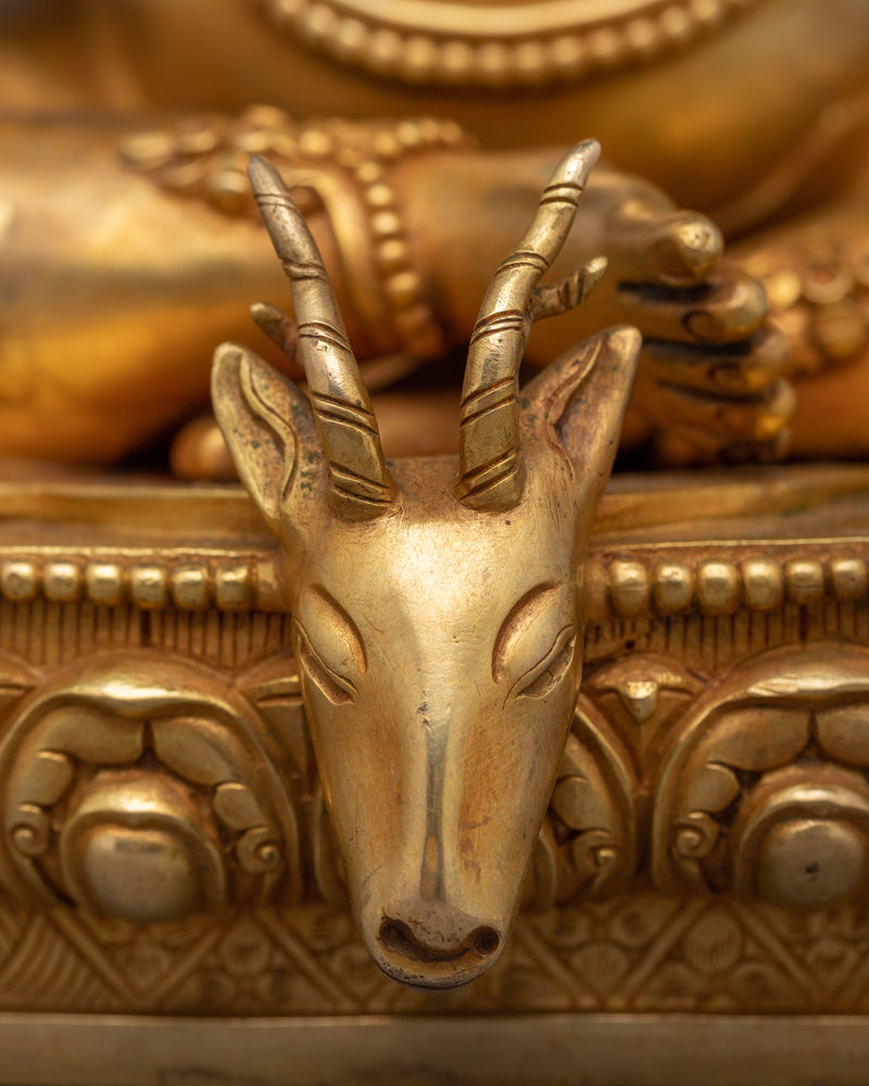 Golden Virupa Statue | Embrace the Wisdom of Buddhism