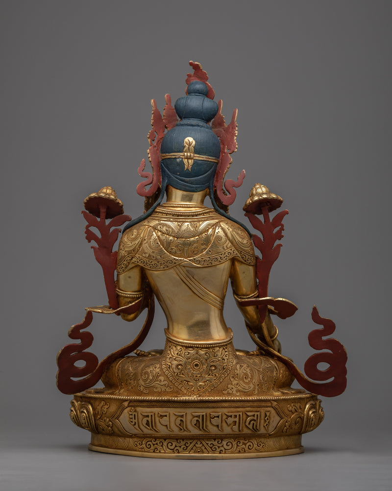 Buddhist Tara Sculpture | Radiant Symbol of Compassion and Enlightenment