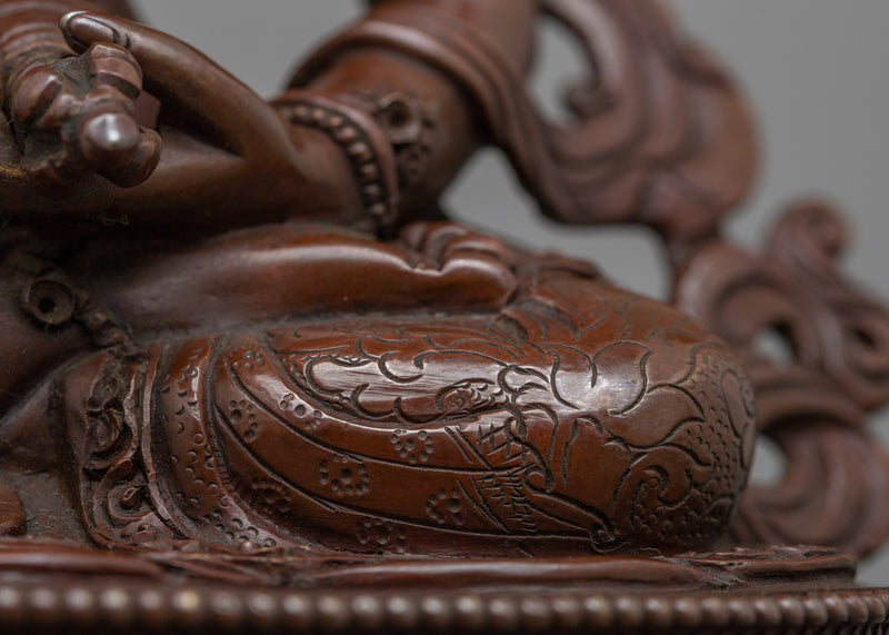 Embrace the Purifying Power of Om Vajrasattva | Our Buddhist Copper Vajrasattva Statue