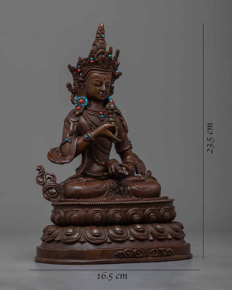 Embrace the Purifying Power of Om Vajrasattva | Our Buddhist Copper Vajrasattva Statue