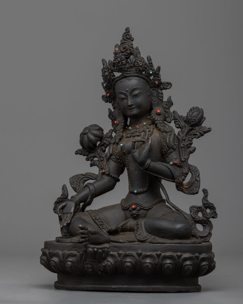 antique-looking-green-tara