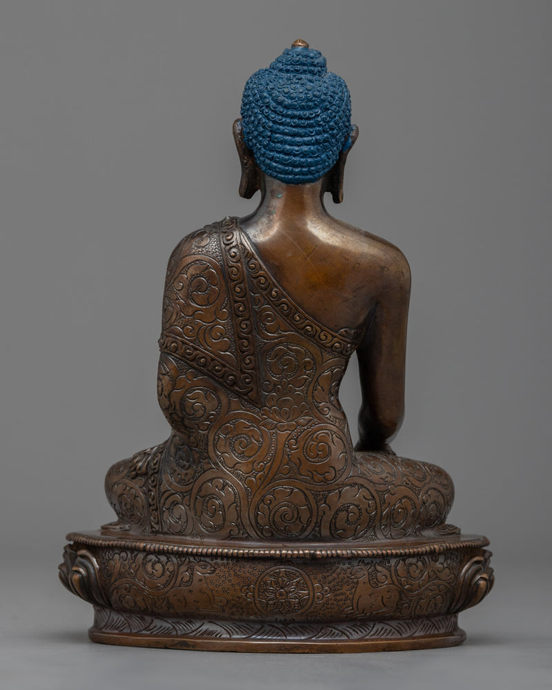 Shakyamuni Buddha Sacred Art | Spiritual Enlightenment Through Himalayan Sculpture